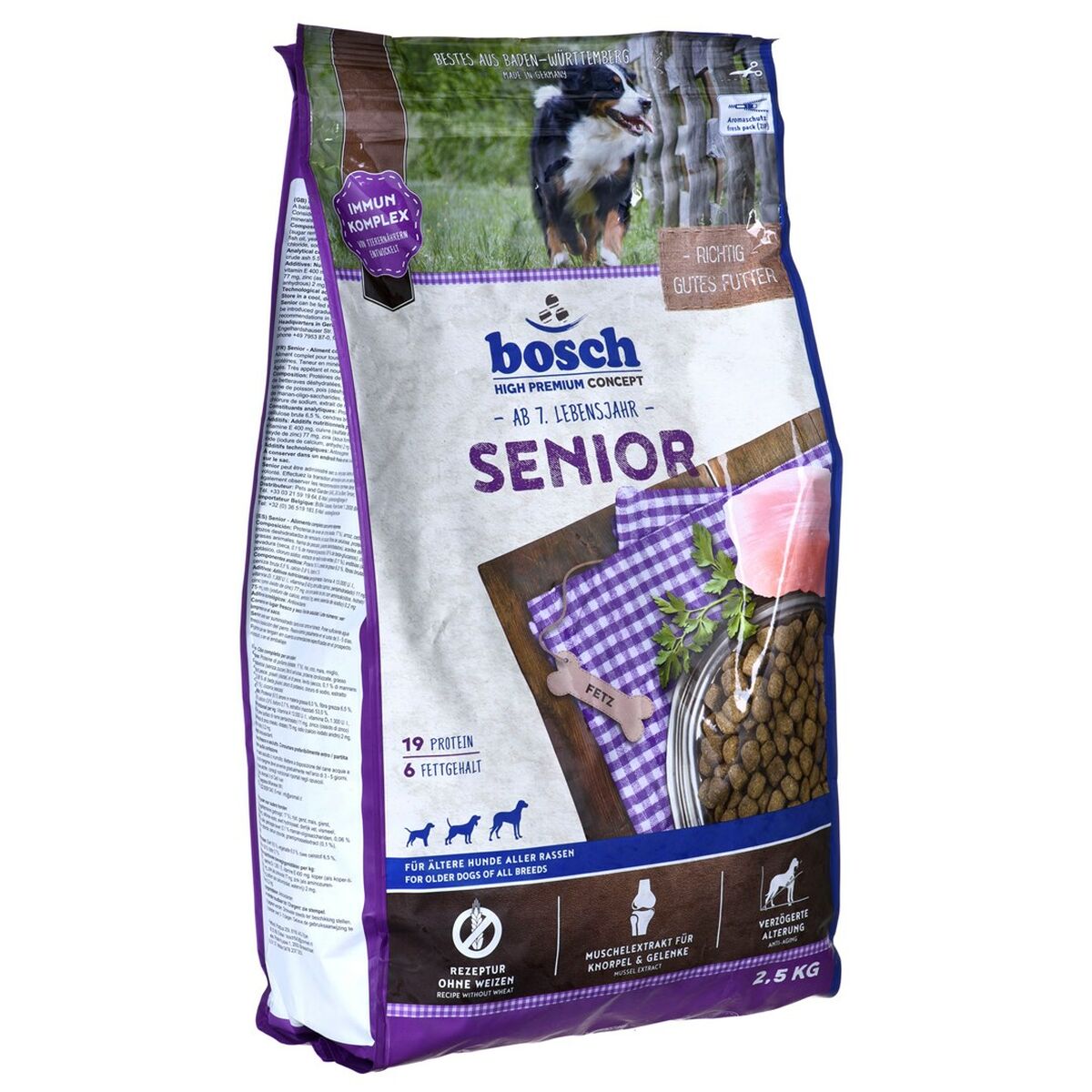 Foder BOSCH SENIOR Ældre Kylling 2,5 kg
